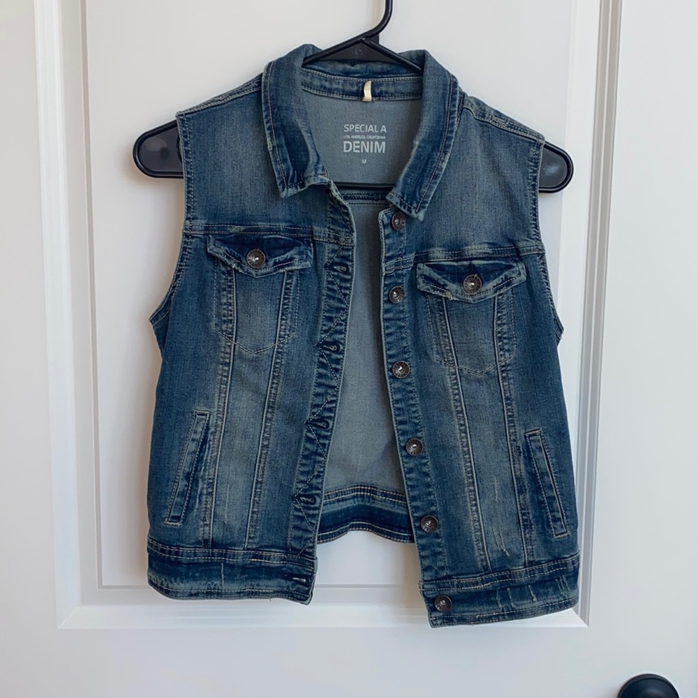 Denim vest